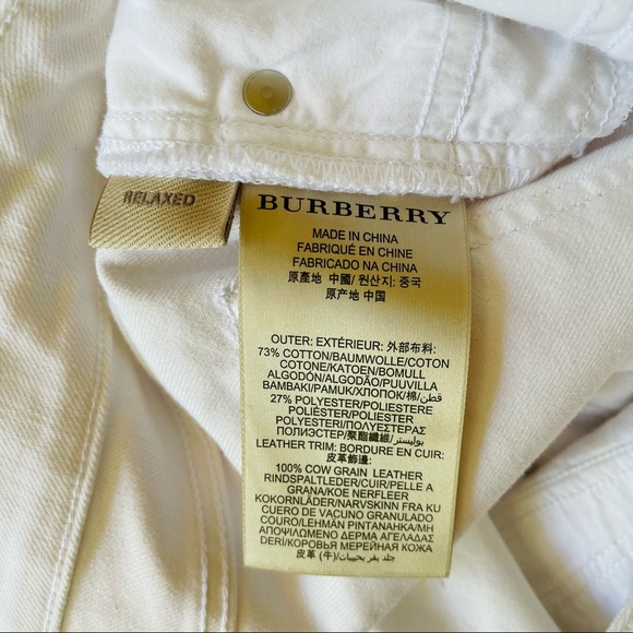 Burberry Brit Relaxed Fit While Jeans - Picture 5 of 11